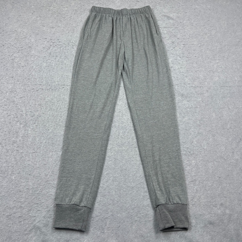 American Tall Jogger Sweatpants Mens Small TALL Gray Lounge Training Pants 25x33